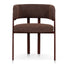 Dark Red Dining Chair - Moss Brown (Set of 2)