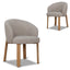 Natural Dining Chair - Verona Sand Weave (Set of 2)