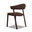 Red Dining Chair - Moss Brown (Set of 2)