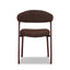Red Dining Chair - Moss Brown (Set of 2)