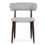 Walnut Dining Chair - Clay Beige (Set of 2)