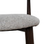 Walnut Dining Chair - Clay Beige (Set of 2)