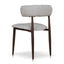 Walnut Dining Chair - Clay Beige (Set of 2)