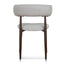 Walnut Dining Chair - Clay Beige (Set of 2)
