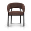 Black Dining Chair - Moss Brown (Set of 2)