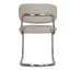 Chrome Dining Chair - Henry Beige (Set of 2)