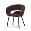 Black Dining Chair - Moss Brown (Set of 2)