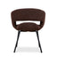 Black Dining Chair - Moss Brown (Set of 2)