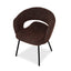 Black Dining Chair - Moss Brown (Set of 2)