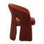 Fabric Dining Chair - Red Bronze