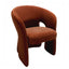 Fabric Dining Chair - Red Bronze