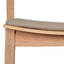 Natural Dining Chair - Latte Seat (Set of 2)