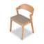 Natural Dining Chair - Latte Seat (Set of 2)