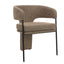 Fabric Dining Chair - Cobble Chocolate (Set of 2)