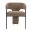 Fabric Dining Chair - Cobble Chocolate (Set of 2)