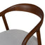 Walnut Dining Chair - Naxos Beige (Set of 2)