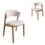 Natural Dining Chair - Califonia Beige (Set of 2)