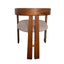 Distressed Walnut Dining Armchair - California Taupe (Set of 2)