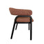 Black Dining Armchair - California Copper (Set of 2)