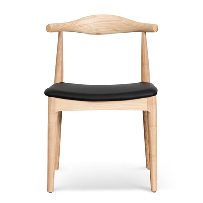 Elbow Dining Chair - Natural Ash (Set of 2)