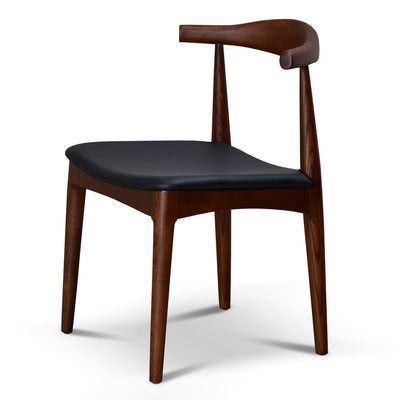 Elbow Dining Chair - Dark Brown (Set of 2)