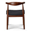 Elbow Dining Chair - Dark Brown (Set of 2)