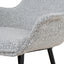 - Dining Chair - Moonlit Pepper Boucle (Set of 2)