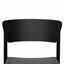 Rope Seat Dining Chair - Black (Set of 2)