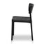 Rope Seat Dining Chair - Black (Set of 2)