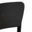 Rope Seat Dining Chair - Black (Set of 2)