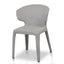Fabric Dining Chair - Coastal Light Grey (Set of 2)