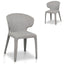 Fabric Dining Chair - Coastal Light Grey (Set of 2)