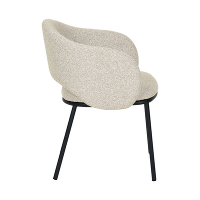 Black Dining Chair - Clay Grey