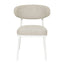 White Dining Chair - Clay Grey (Set of 2)