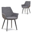 Dining Chair - Spec Charcoal (Set of 2)