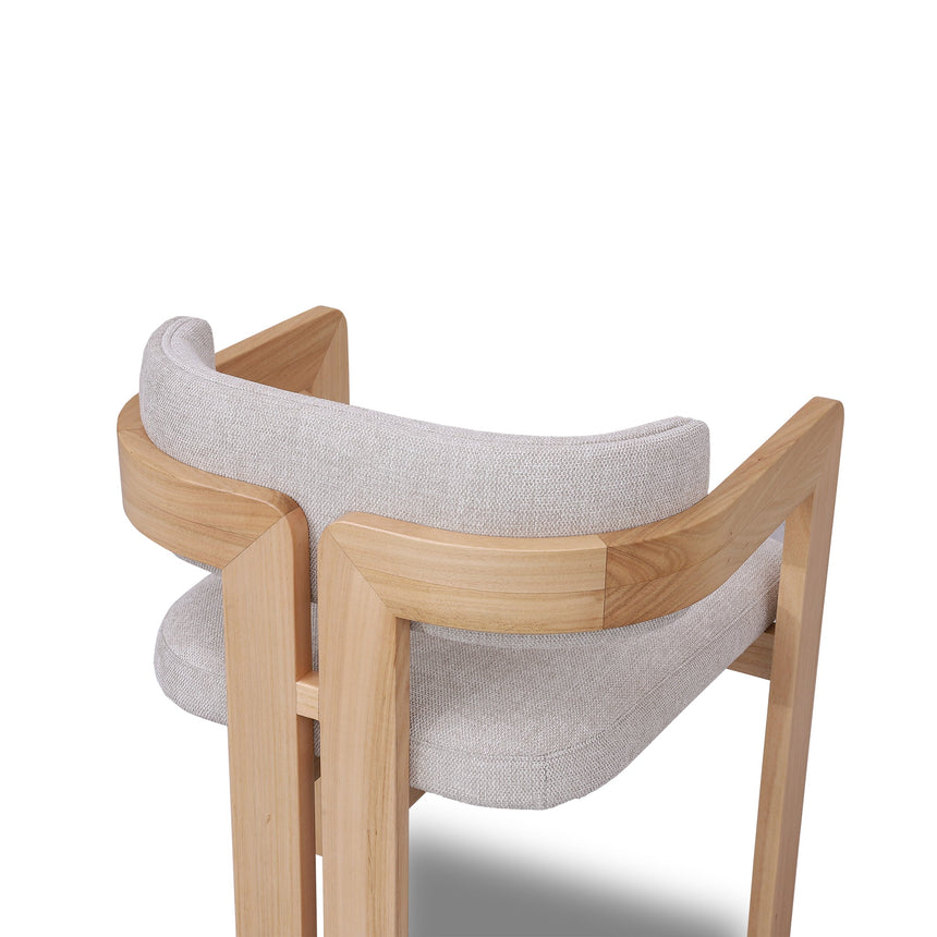 Natural Ash Dining Chair - Stone Beige (Set of 2)