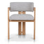 Natural Ash Dining Chair - Stone Beige (Set of 2)