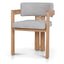 Natural Ash Dining Chair - Stone Beige (Set of 2)