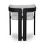 Black Dining Chair - Stone Beige (Set of 2)