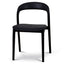 Dining Chair - Full Black (Set of 2)