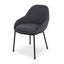 Fabric Dining Chair - Charcoal