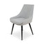 Fabric Dining Chair - Pale Grey