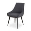 Fabric Dining Chair - Charcoal