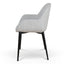 Fabric Dining chair - Silver Grey (Set of 2)