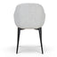 Fabric Dining chair - Silver Grey (Set of 2)