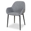 Fabric Dining chair - Lava Grey (Set of 2)