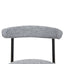Fabric Dining Chair - Lava Grey (Set of 2)