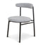 Fabric Dining Chair - Lava Grey (Set of 2)