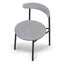 Fabric Dining Chair - Lava Grey (Set of 2)