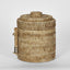 Paume Rattan Ice Bucket w Tong Natural